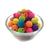 Medium Beehive Beads in Assorted Colors
