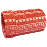 Festive Red Fleece Tube Cover