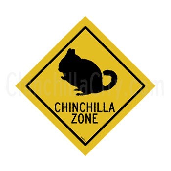 "Chinchillas Zone" Magnet