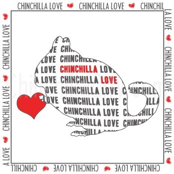 "Chinchilla Love" Magnet