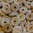1 inch Natural Wheel Beads